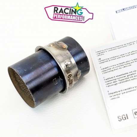 Catalyseur amovible Leovince Homologation et Contrôle Technique Moto