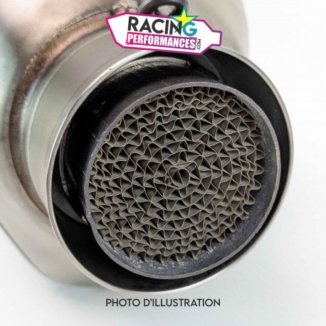 Catalyseur amovible Leovince Homologation et Contrôle Technique Moto