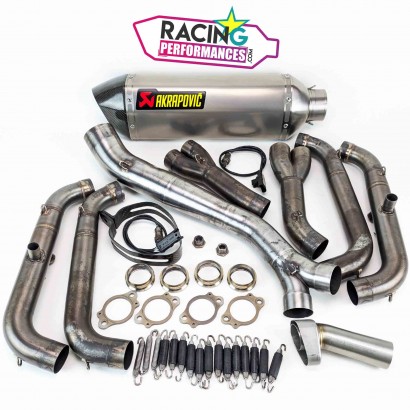 Ligne compl&egrave;te akrapovic racing bmw S1000rr 2009-2018