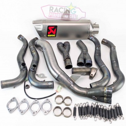 Ligne compl&egrave;te Akrapovic Evolution Suzuki gsx-r 1000 2017-2025