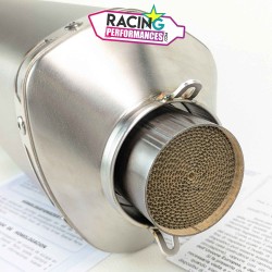 Catalyseur Arrow &oslash;60mm Homologation | Contr&ocirc;le Technique Moto