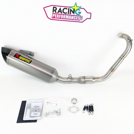 Ligne complète Akrapovic Yamaha R125 | MT-125 2014-2018