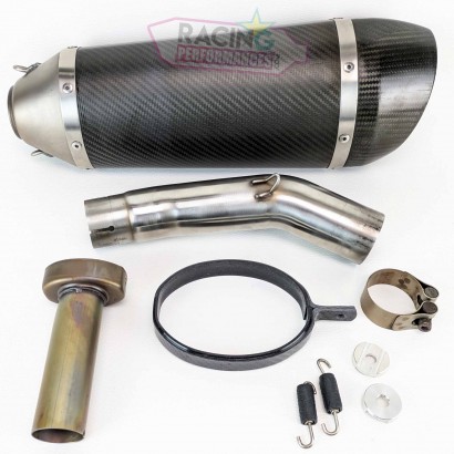 Silencieux Leovince factory Carbone Suzuki GSR 750 2011-2016 | GSX-S 750 2017-2020