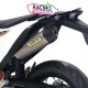 Embout d'échappement Arrow carbone Silencieux X-Kone de rechange