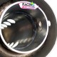 Db killer | Chicane coudée Arrow Indy Race EVO ø58mm fixation vis