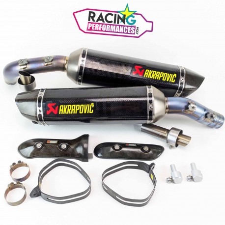 Silencieux d'echappement akrapovic carbone yamaha yzf R1 2009-2014