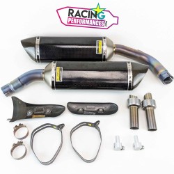 Silencieux d'echappement akrapovic carbone yamaha yzf R1 2009-2014