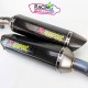 Silencieux d'echappement akrapovic carbone yamaha yzf R1 2009-2014