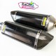 Silencieux d'echappement akrapovic carbone yamaha yzf R1 2009-2014