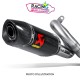 Db killer | Chicane Akrapovic ø53mm Droite-biseautée vis haut gauche