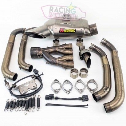 Ligne d'&eacute;chappement Akrapovic Honda CB 650 F & 650 CBR 2014-2023