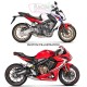 Ligne d'échappement Akrapovic Honda CB 650 F & 650 CBR 2014-2023