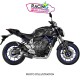 Photo d'illustration: Yamaha MT07 ligne complète Spark titane