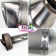 Parties marquées silencieux spark titane yamaha MT07 14-20