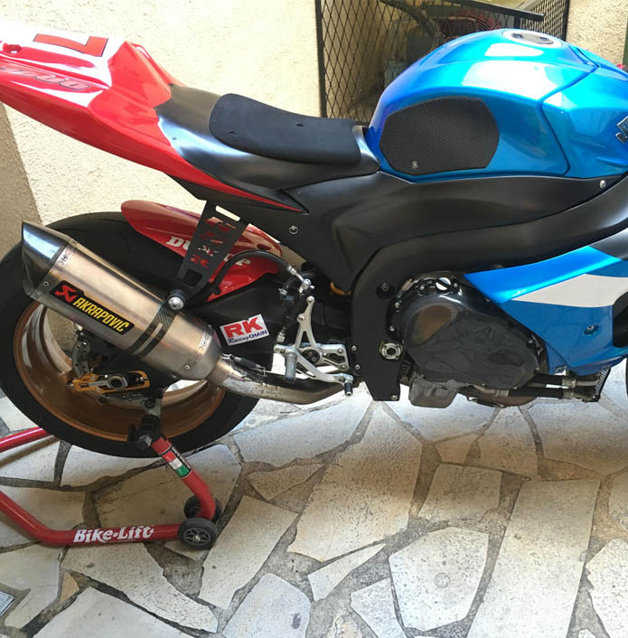 Ligne complète akrapovic suzuki GSX-R 1000