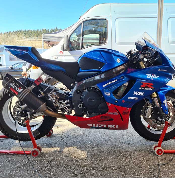 Ligne devil racing suzuki GSXR 600 2011