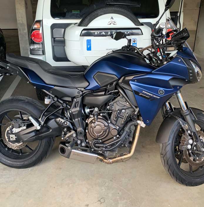 Ligne neuve Leovince Yamaha MT07